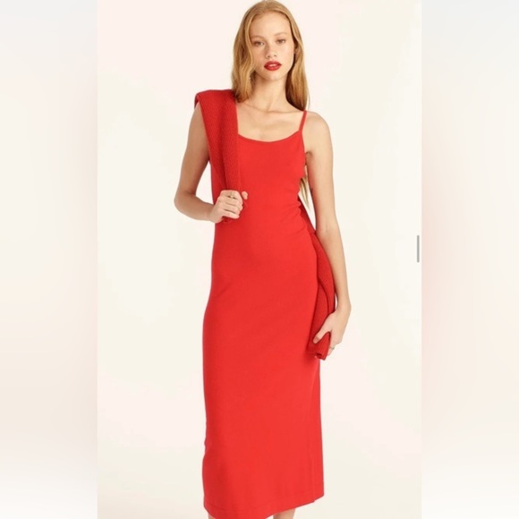 Jcrew Featherweight cashmere long slip dress, NWT, size M - Picture 1 of 6
